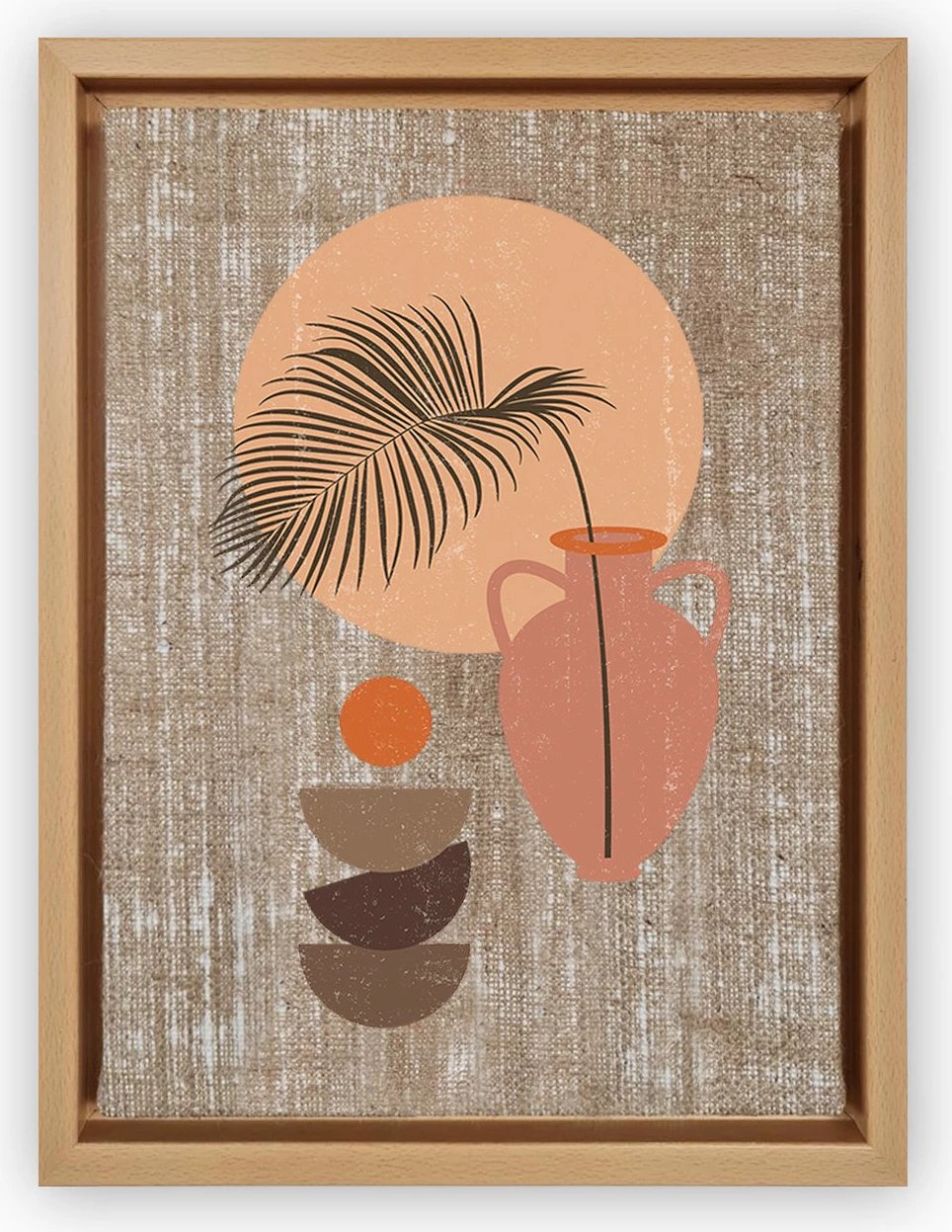 Pikturë dekorative në kanavacë, shumëngjyrëshe, Wallity, LNJ318595949627 - 96136, 96x136cm