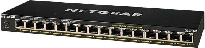 Switch Netgear GS316P-100EUS 16 porta Gigabit