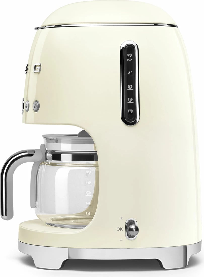 Aparat për kafe me filtër SMEG DCF02WHEU, bezhë