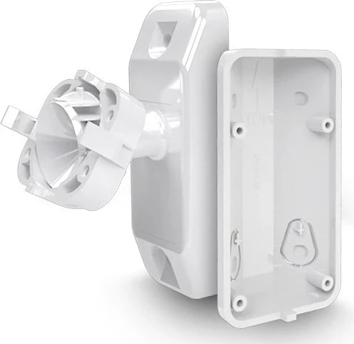 Mbajtëse plastike SATEL BRACKET C, 63x63x63 mm, e bardhë, 1 copë