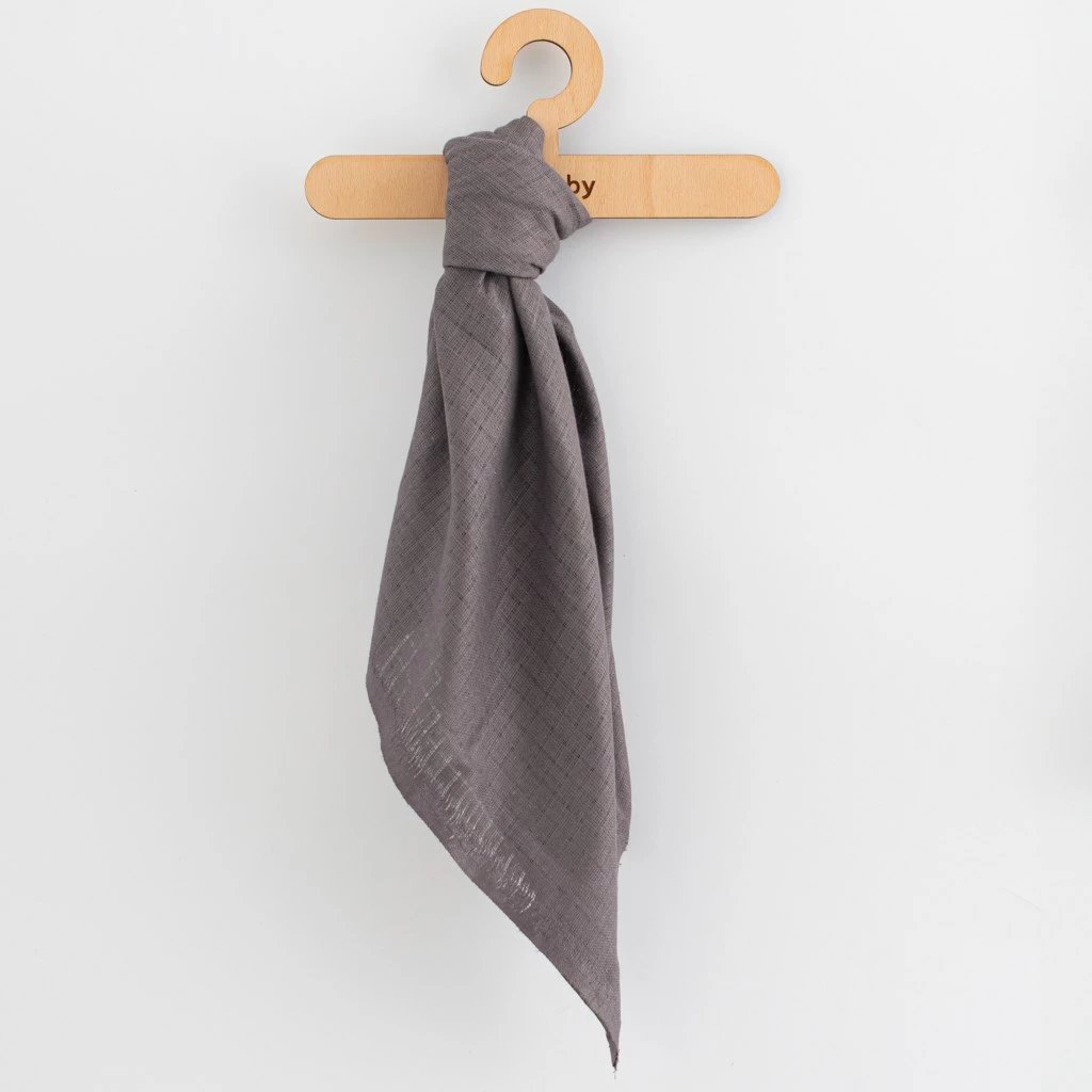 Pelenë pambuku, New Baby, 70x80 cm, set 3 copë, me print, ngjyrë sipas fotos