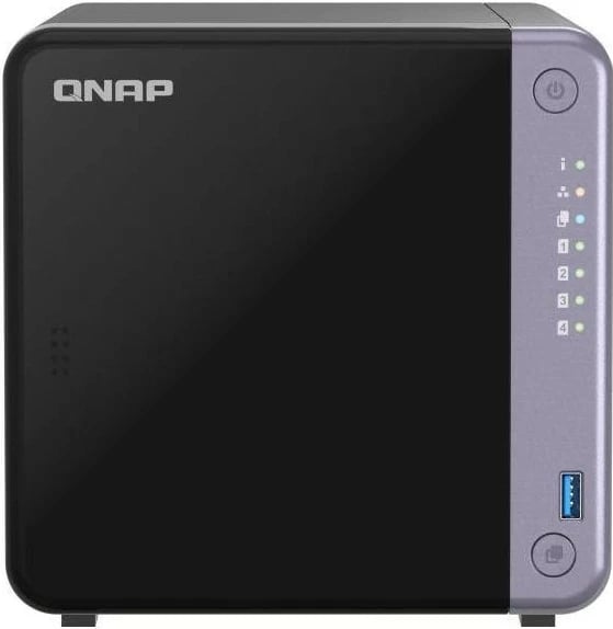NAS Qnap TS-432X-4G, 4GB RAM, 4 vende për hard disk, QTS 5