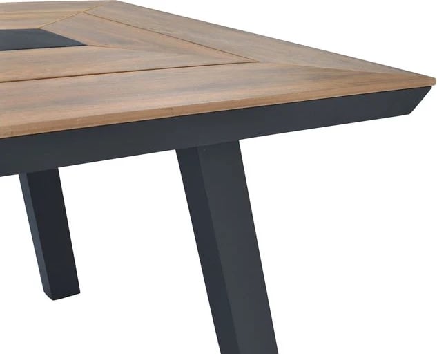Set kopshti tavolinë & karrige FH5233.02, 7 pjesë, polywood/alumin
