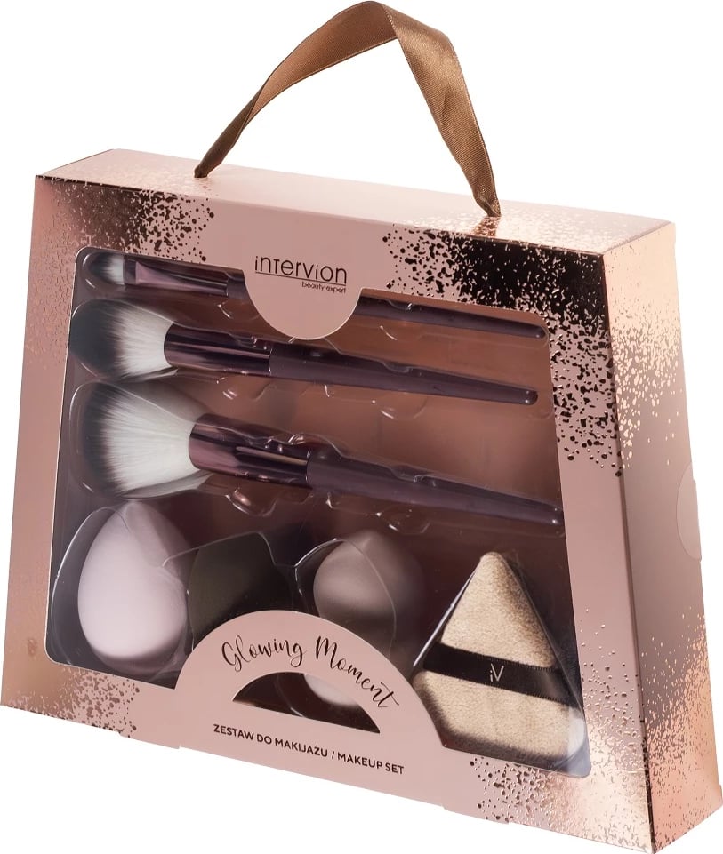 Set për makeup Inter Vion Glowing Moment për femra, 7 copë, shumëngjyrësh