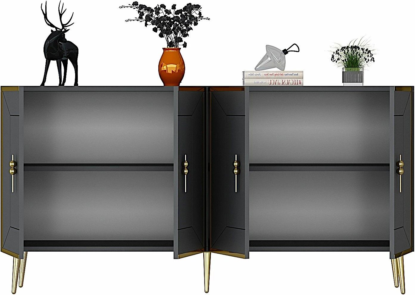 Konsol Skye Decor, Arno KB150, antracit, ari