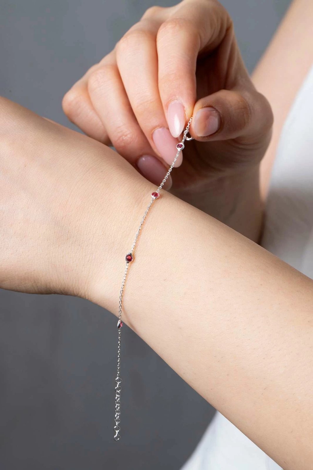 Byzylyk argjendi, ngjyrë e kuqe, Jumeon TFNY65229