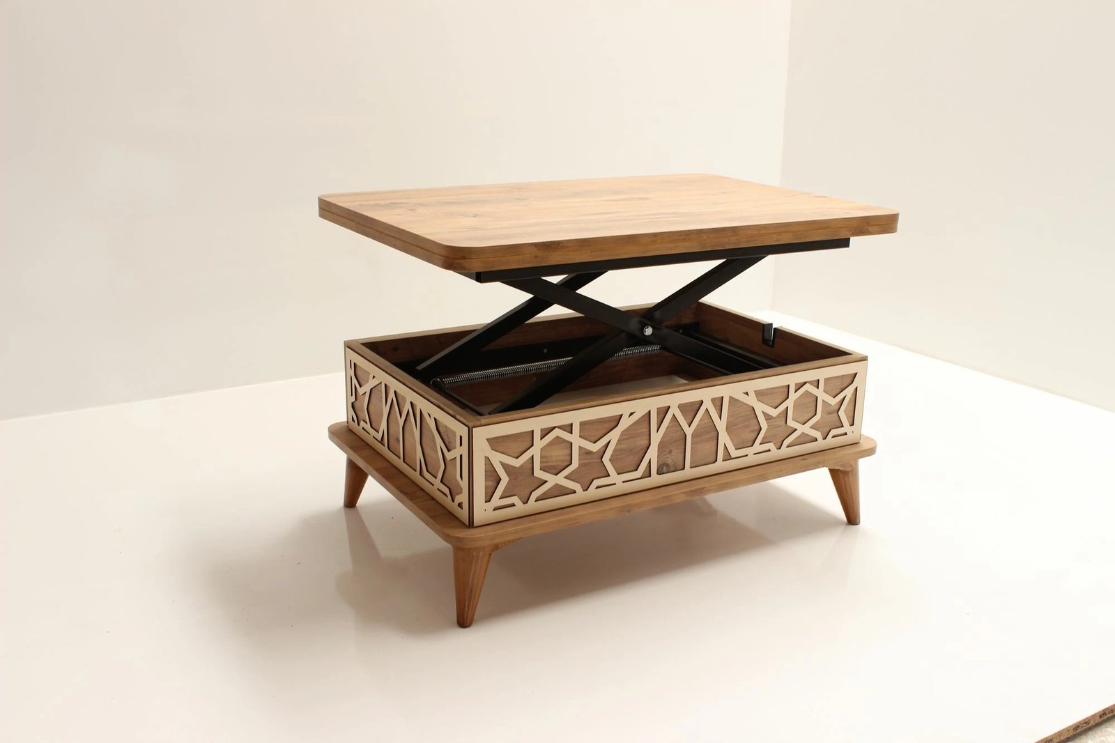 Tavolinë kafeje Skye Decor, ngjyrë pishë, Ada