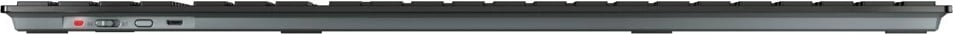 Tastierë Cherry DW 9500 SLIM, Wireless, RF Wireless + Bluetooth, QWERTY, Maus përfshirë, E zezë, Gri