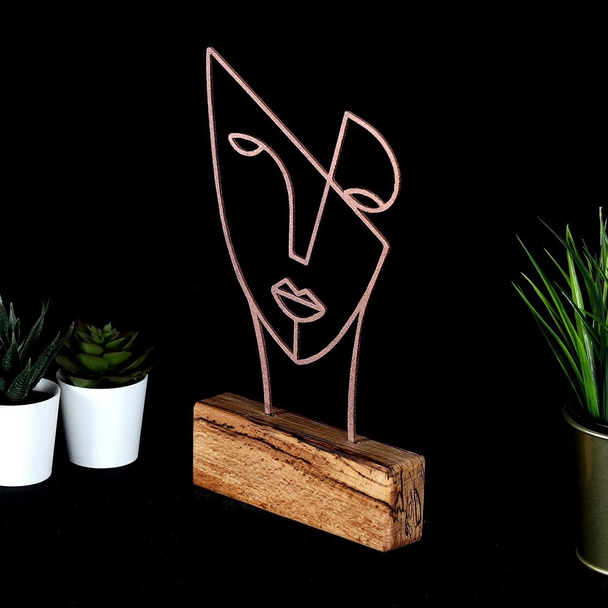 Objekt dekorativ, maskë bronzi, Evila Originals Objekt dekorativ, maskë bronzi, Evila Originals