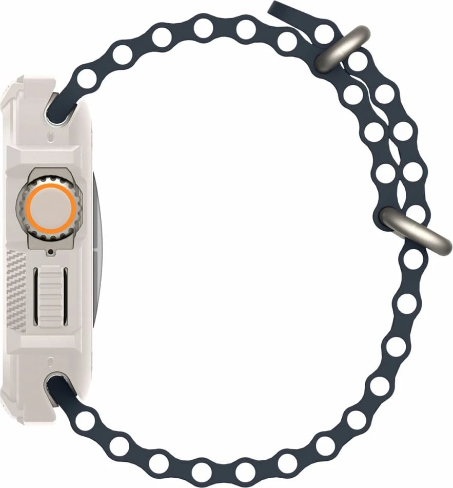 Mbështjellës Spigen Rugged Armor për Apple Watch Ultra 1/2 49mm, Bezhe