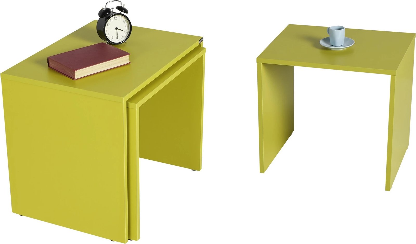 Set tavolinash të ndërlidhura Hanah Home, Shp-103-Yy-1, ngjyrë e gjelbër Set tavolinash të ndërlidhura Hanah Home, Shp-103-Yy-1, ngjyrë e gjelbër