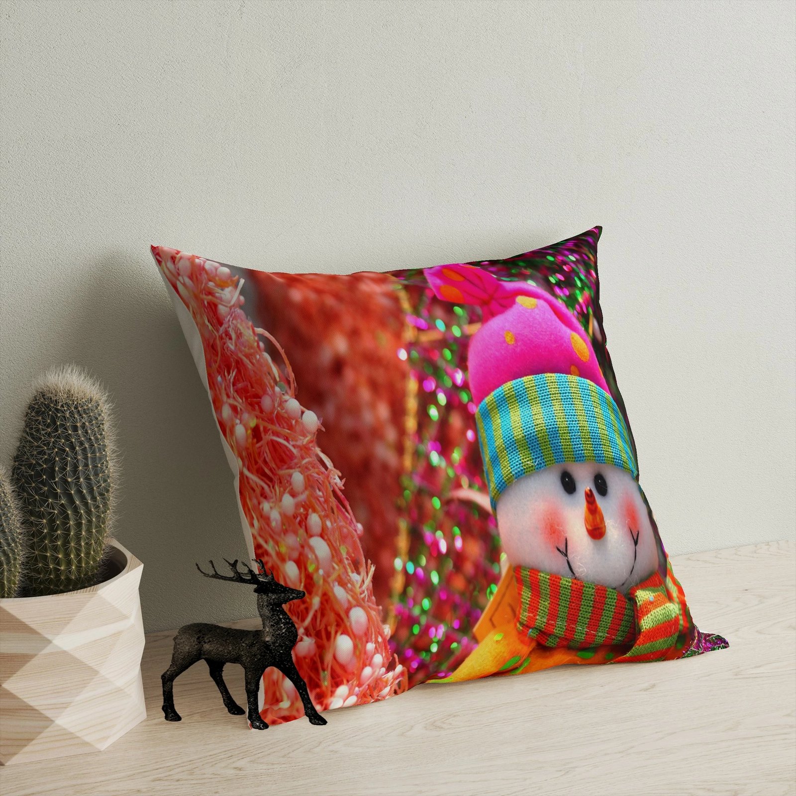 Jastëk dekorativ multingjyrësh, Evila Originals, YY202370, 43x43cm