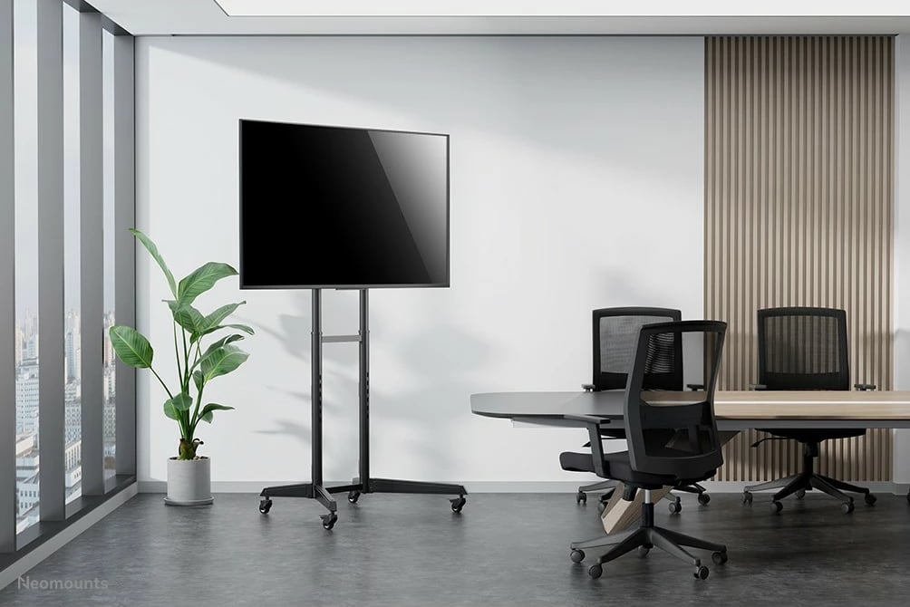 Qëndrim mobil për TV Newstar Neomounts FL50-540BL1, deri 70 inç, rregullim lartësie, ngjyrë e zezë