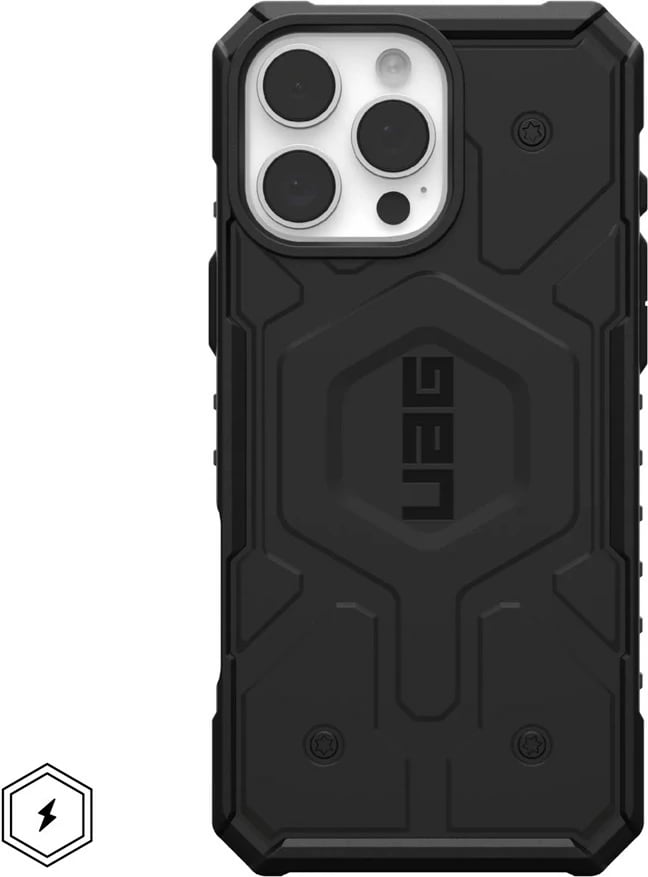 Mbështjellës Urban Armor Gear Pathfinder për celular, për Apple, TPU, i zi