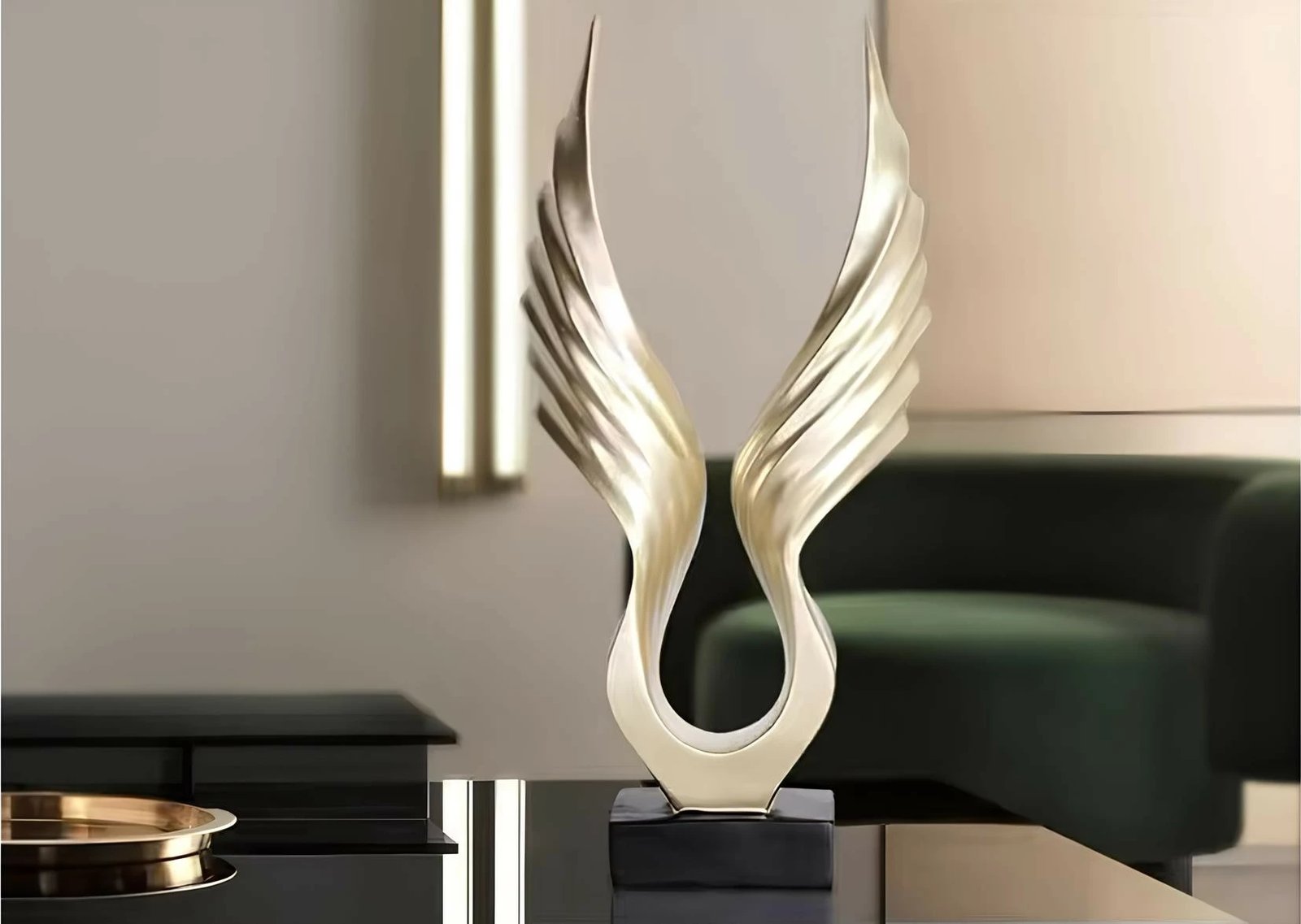 Objekt dekorativ Evila Originals, ngjyrë ari, CY0348, 40x20cm Objekt dekorativ Evila Originals, ngjyrë ari, CY0348, 40x20cm