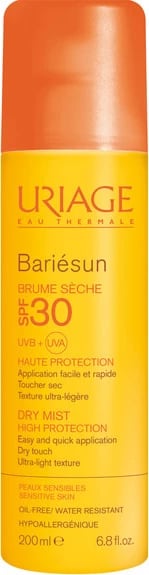 Spray mbrojtës nga dielli URIAGE Bariésun Dry Mist SPF30, unisex, 200ml
