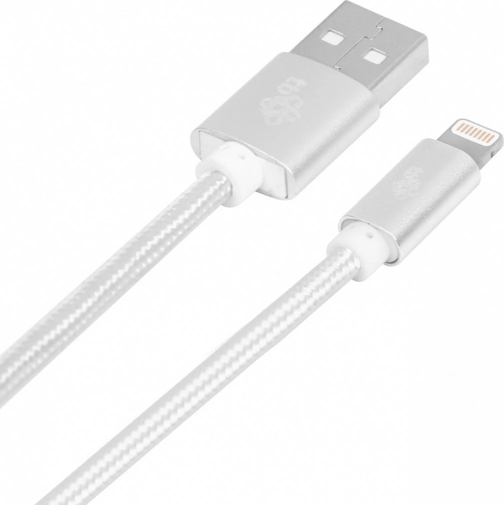 Kabllo Lightning-USB TB, 1.5m, argjendtë