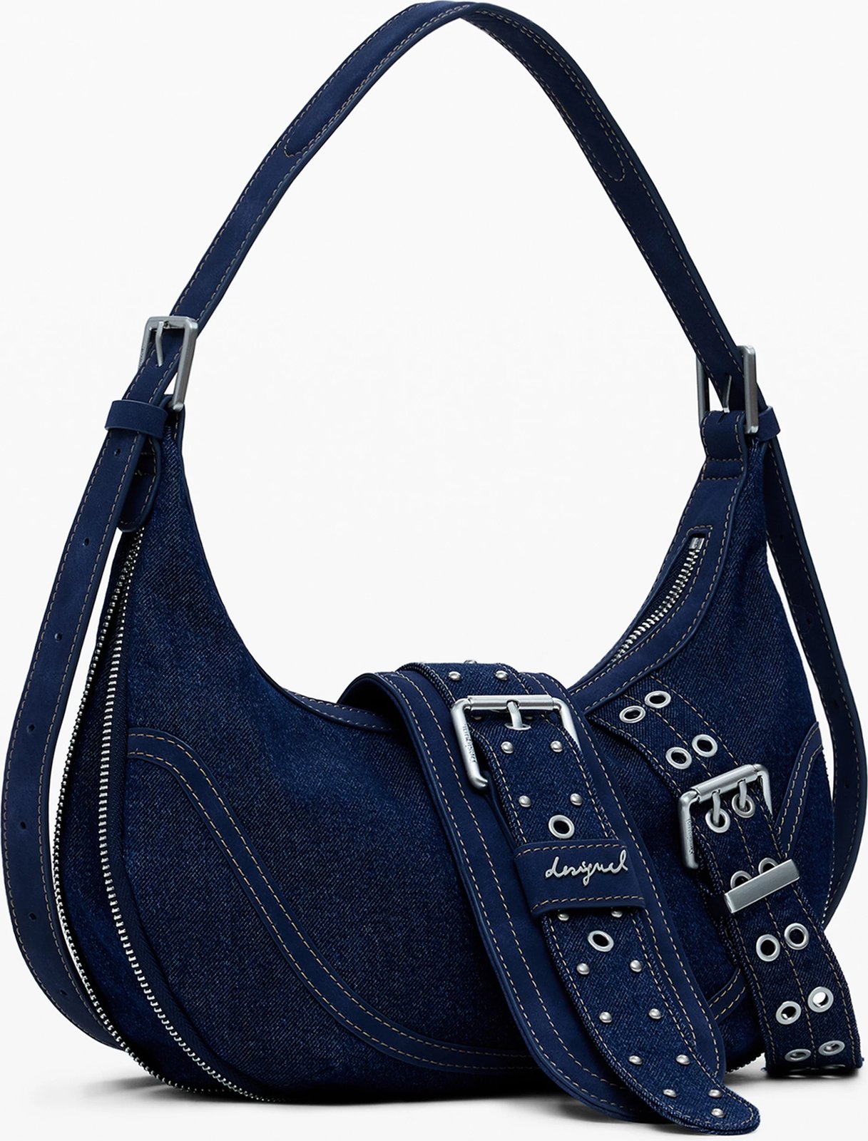 Çantë për femra Desigual Bindella Calgary Bag, blu