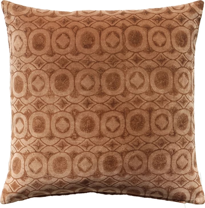 Jastëk dekorativ Russet B, pambuk, karamel-bezhë, 50x50cm