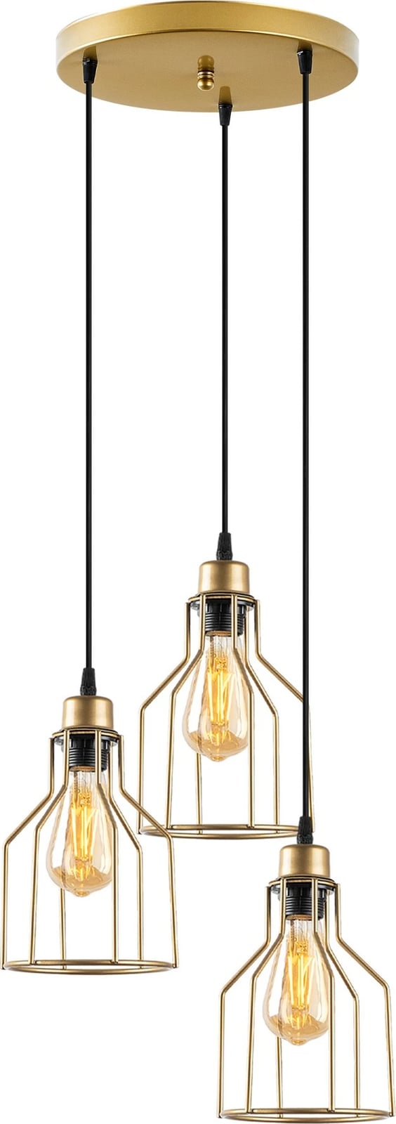 Llambë tavani Opviq, ngjyrë ari, Kofı - N-1095-1