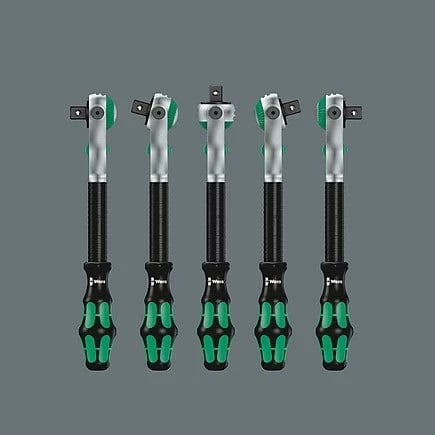 Set çelësa me insert shkumë WERA Zyklop 3/8'' 8000 C, i gjelbër
