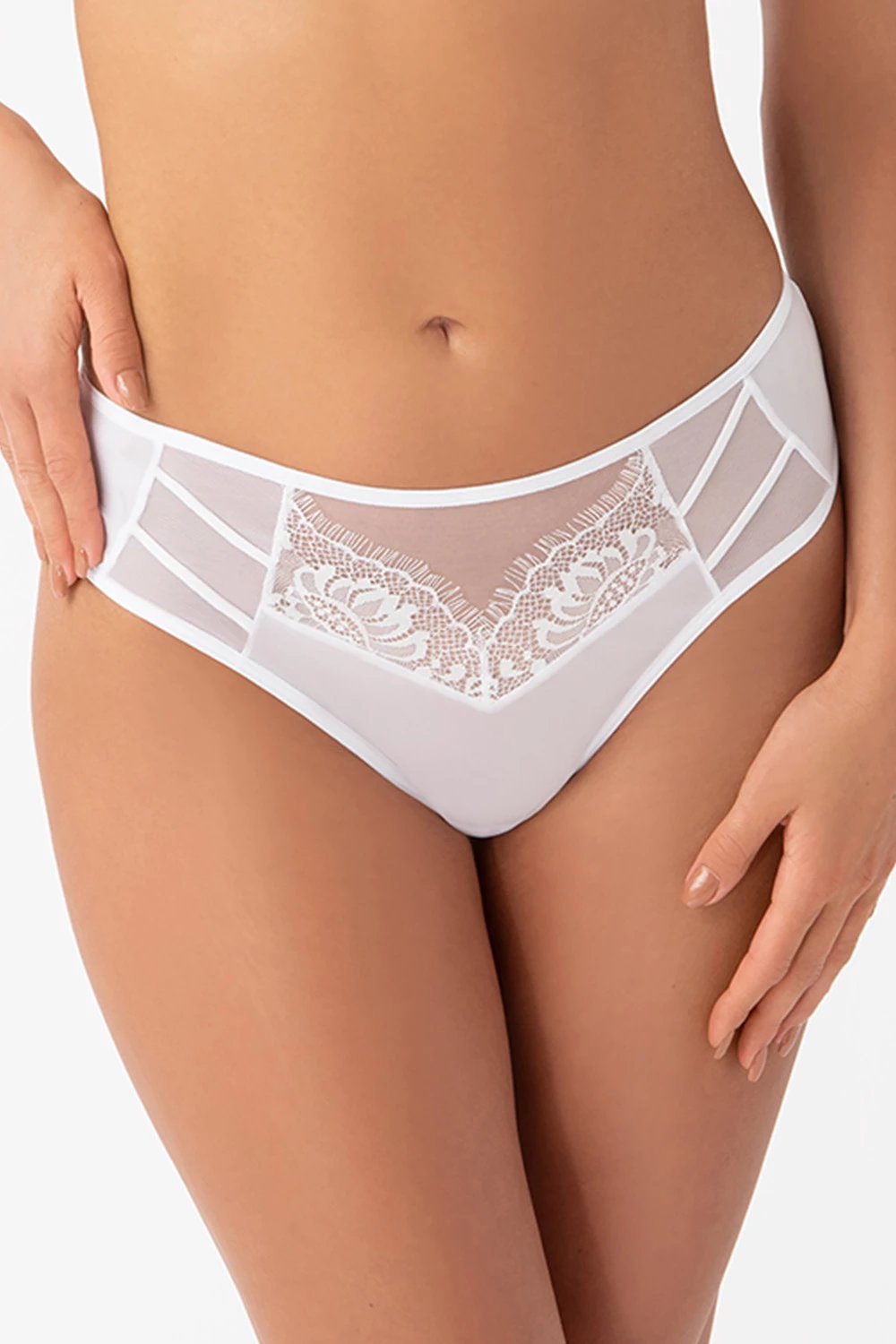 Të brendshme Gorsenia Lingerie 182032, të bardha