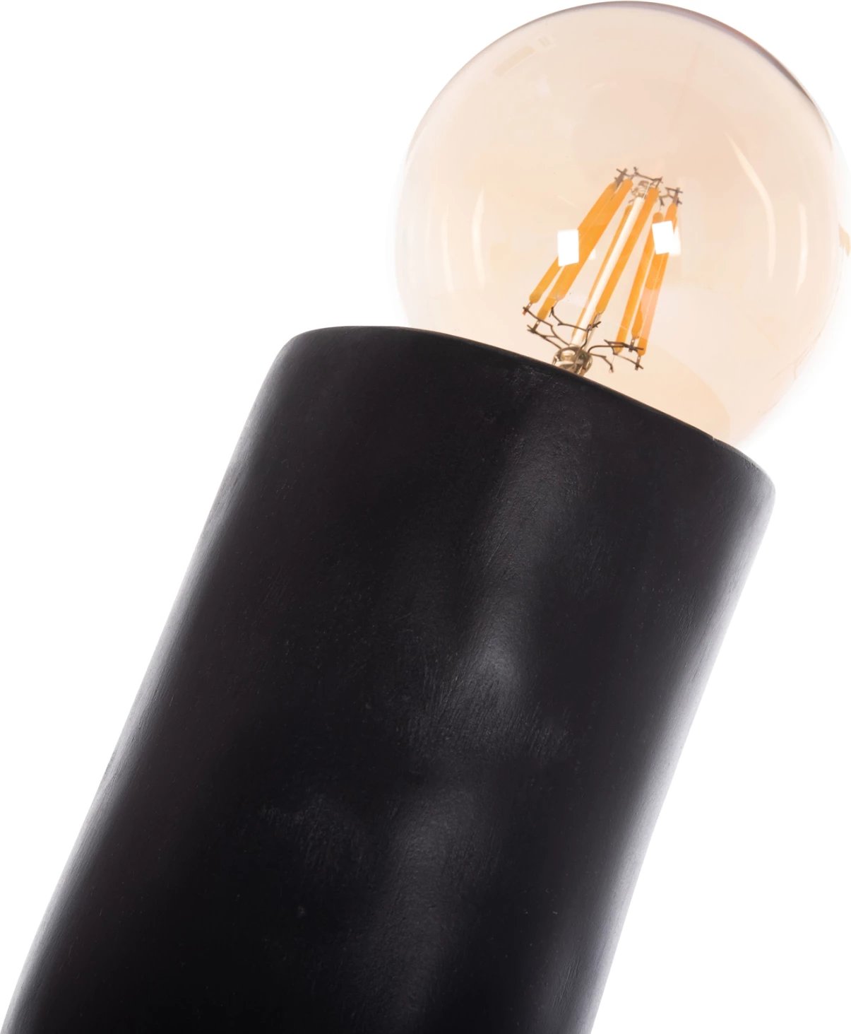 Llambë dyshemeje dekorative TUSKEN, fibër-cement, e zezë, FH4702.01, 50x43x145cm