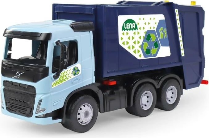 Kamion lodër Lena Worxx Volvo FMX, plastikë, 52 cm, azur/blu e errët