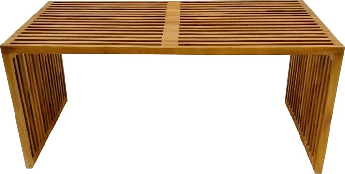 Sipërfaqe Tavoline Marlin dru teak, ngjyrë natyrale, 100x50x45cm
