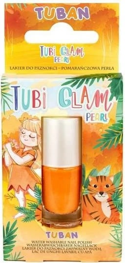 Llak thonjsh për fëmijë TUBAN Tubi Glam Pearl TU3463, Portokalli