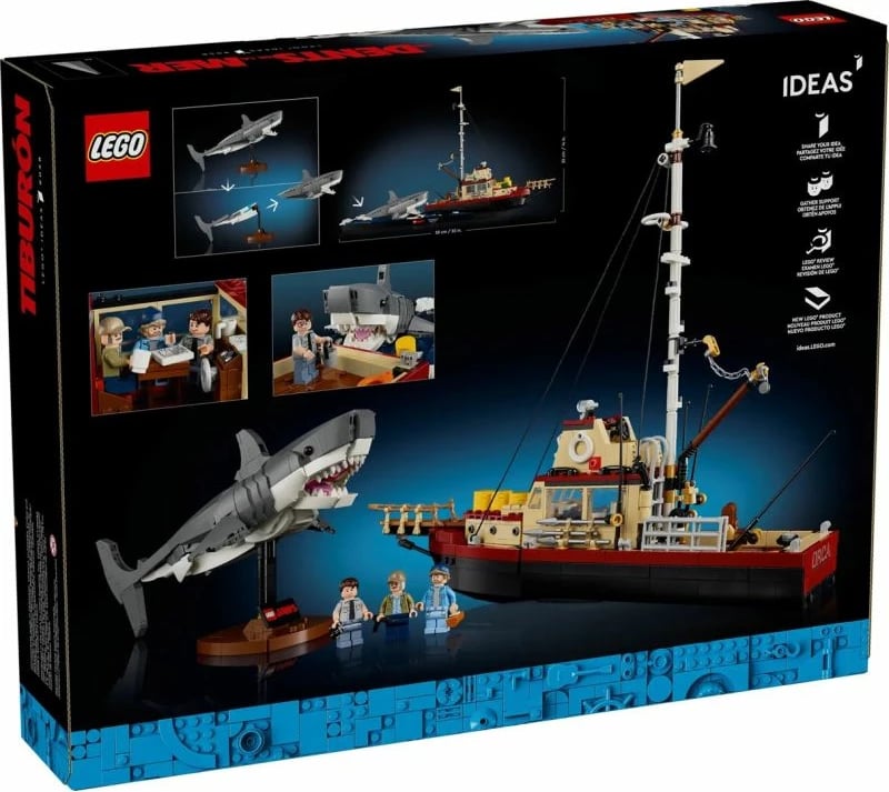 Set LEGO Ideas, Jaws