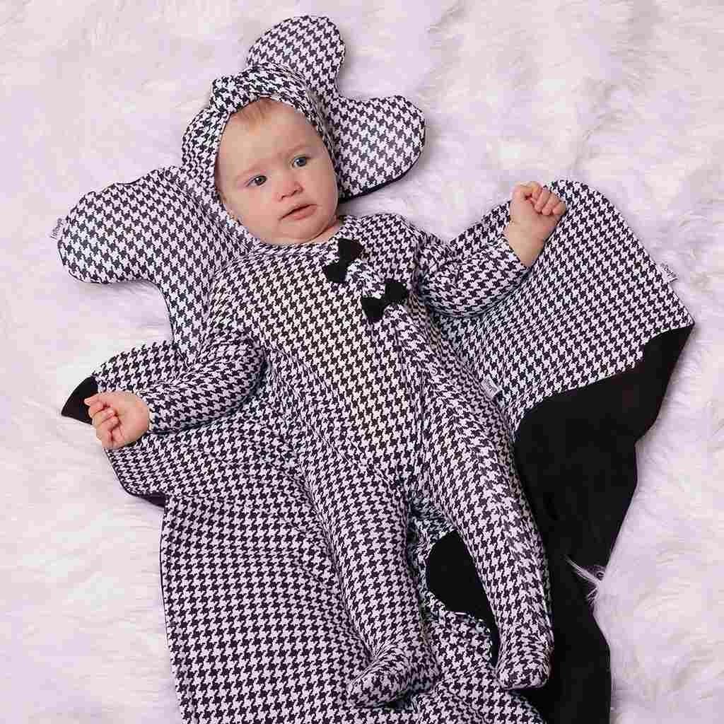 Kombinezon bebe, Nicol Viki, madhësia 80 (9-12m), 100% pambuk, me kapëse, sipas fotos