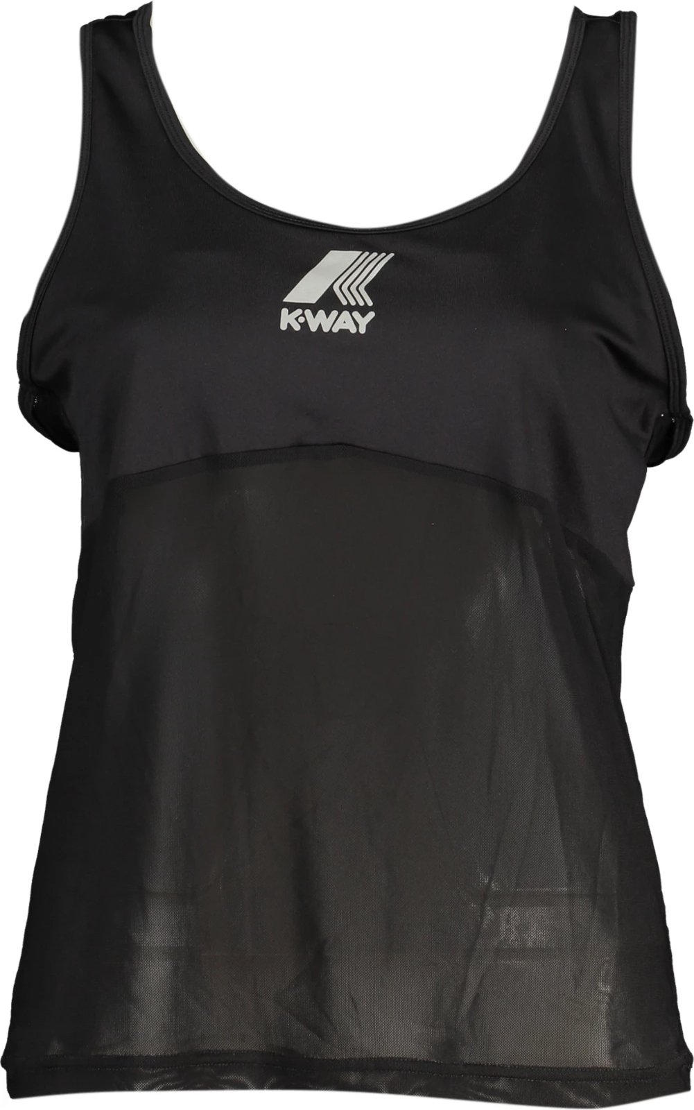 Maicë K-WAY American Tank Top femra, e zezë