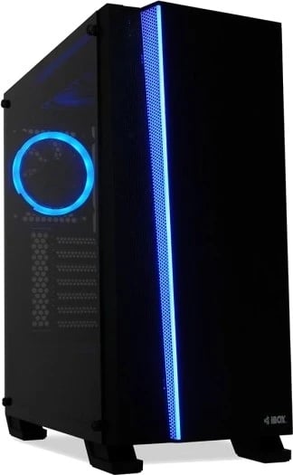 Kasë iBox Wizard 4 Gaming, i zi