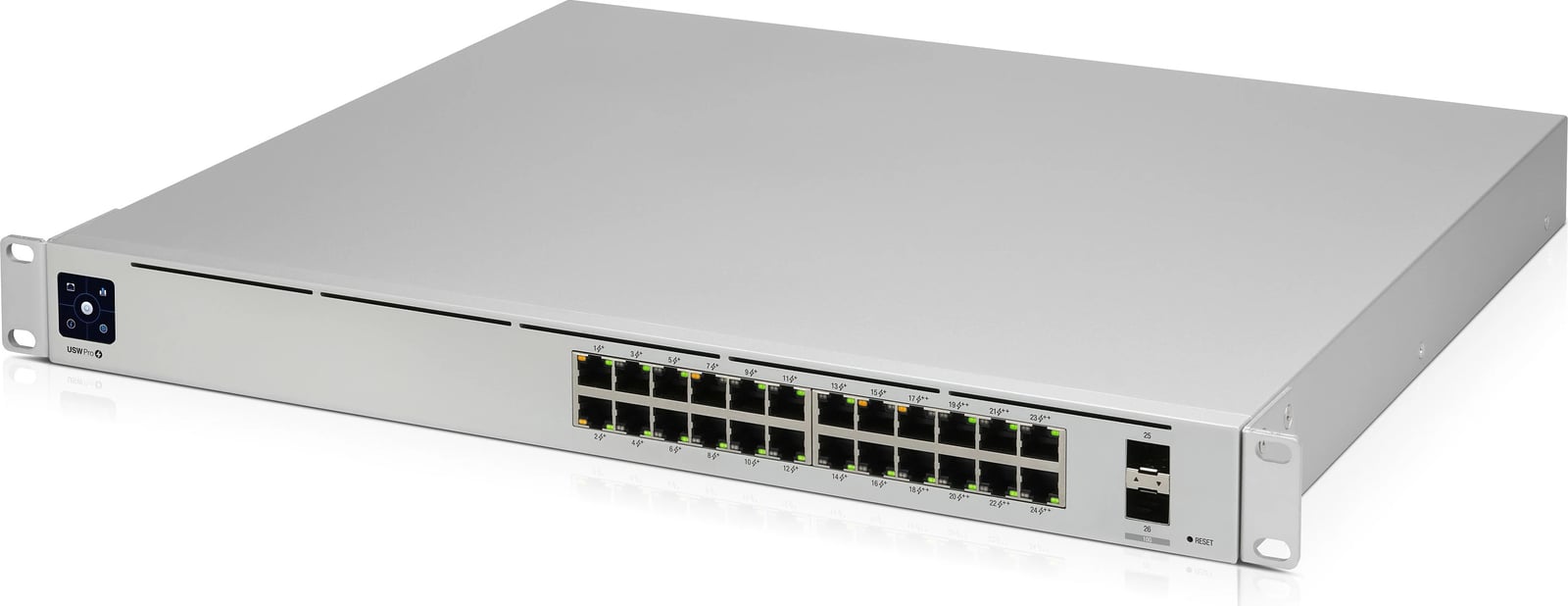 Switch Ubiquiti UniFi Pro 24-Port PoE, Managed, L2/L3, Gigabit Ethernet, Rack mounting, 1U