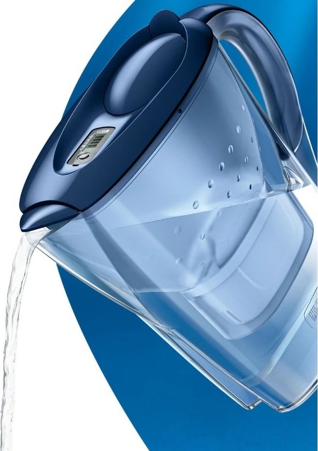 Filtruese uji Brita Marella, me filter, blu