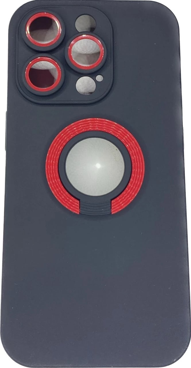 Mbrojtëse për iPhone 14 Pro MBTC2, e zezë/e kuqe