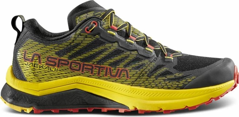 Atlete për meshkuj La Sportiva Jackal II, të zeza dhe të verdha