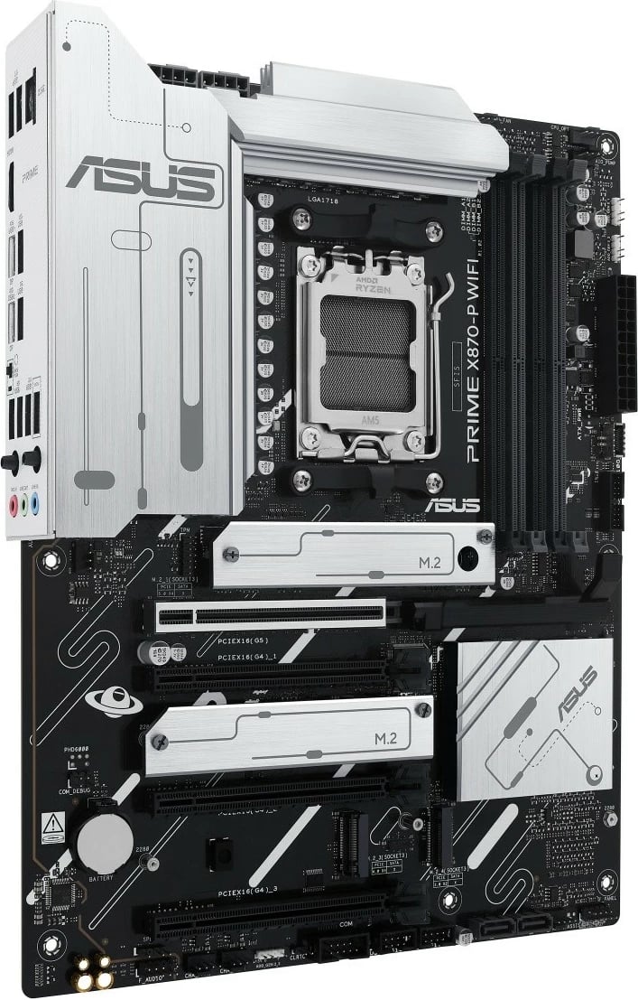 Pllakë amë Asus PRIME X870-P WIFI, Socket AM5, DDR5, ATX, e zezë