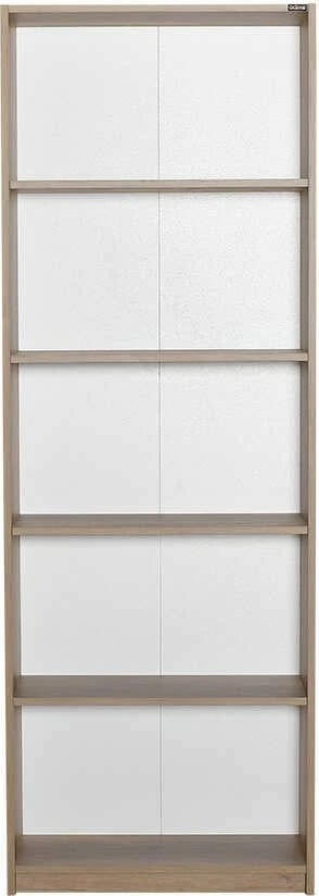 Raft librash Hanah Home, Ktp-350-Tt-1, ngjyrë arr e çelët