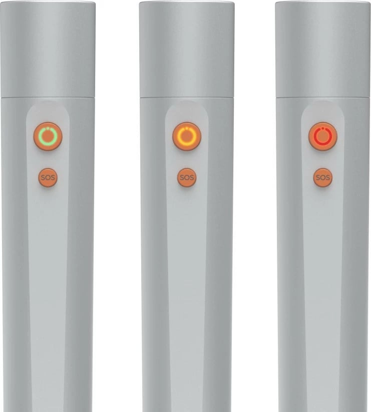 Elektrik dore LED, Hama, FL300 228603, 350 lm, rimbushëm USB-C, 4 mënyra, rreze 100 m, argjendtë