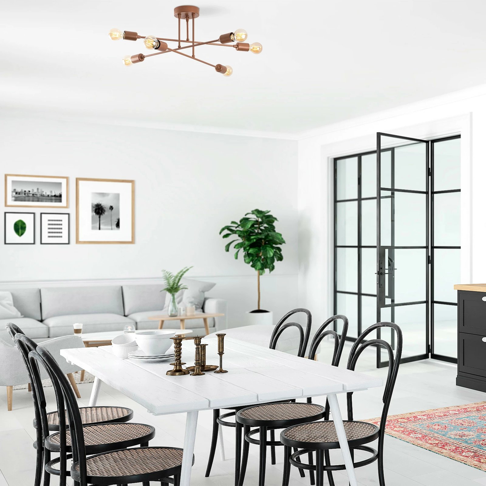 Llambadar Opviq, Fleur - 1502, ngjyrë bakri