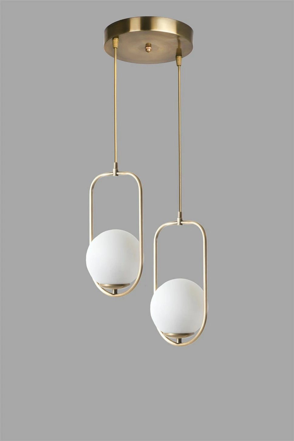 Llambadar Opviq, i bardhë dhe bakër, 8497-2