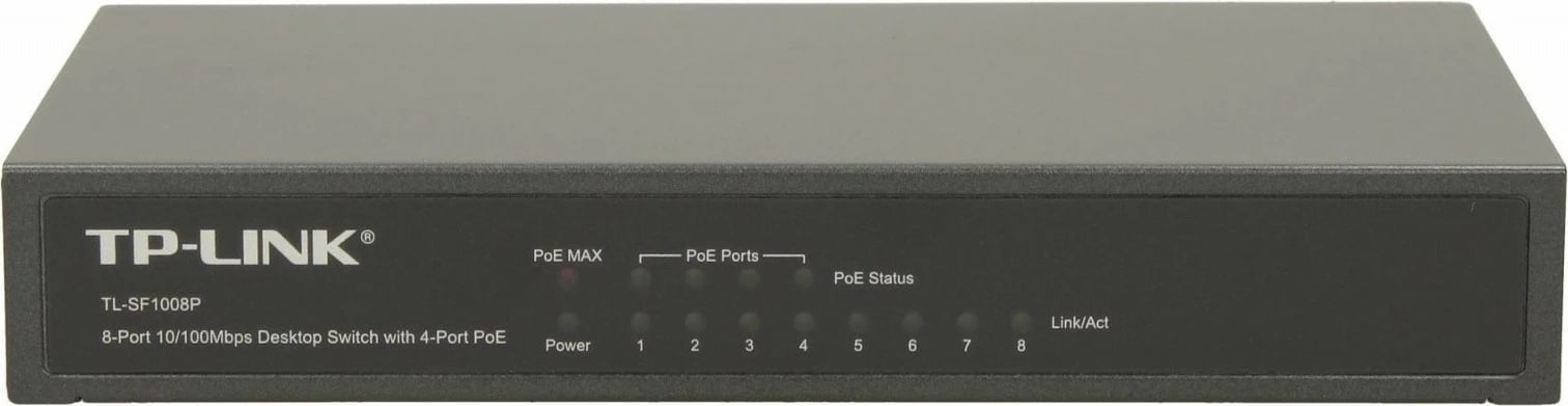 Switch TP-LINK TL-SF1008P, 8 porta, PoE, Desktop, i zi
