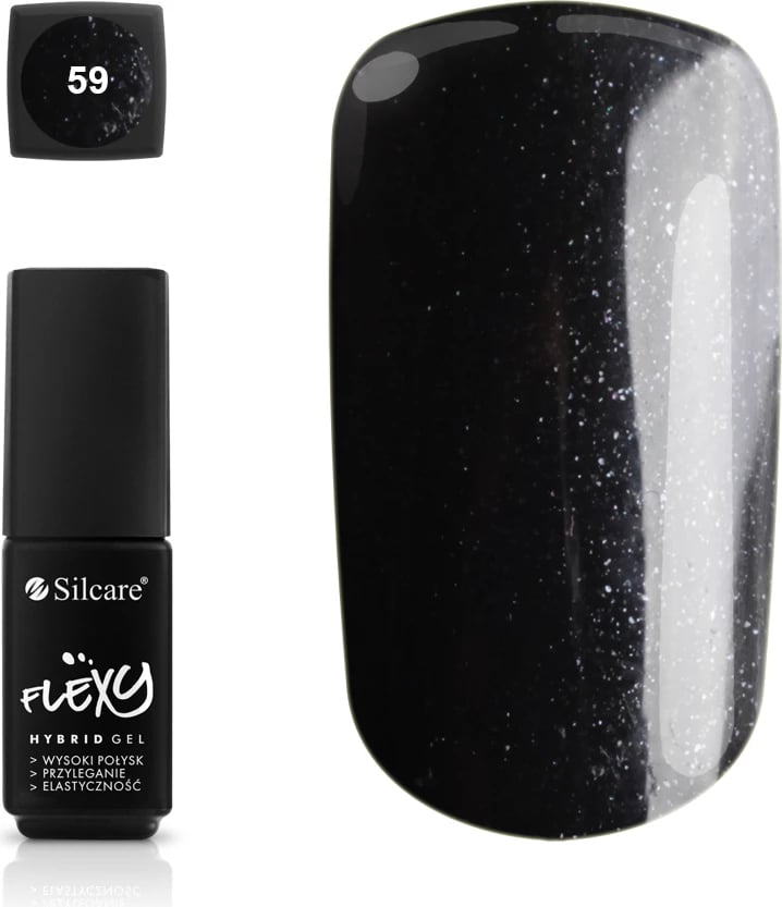 Llak për thonj Silcare Flexy Hybrid Gel 59, 4.5g