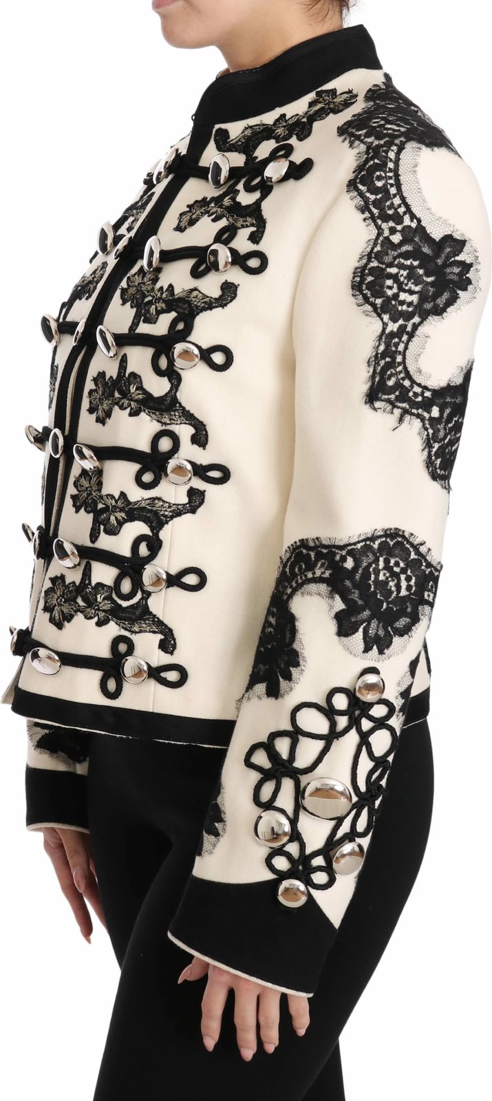 Sako për femra Dolce & Gabbana, e bardhë / e zezë 