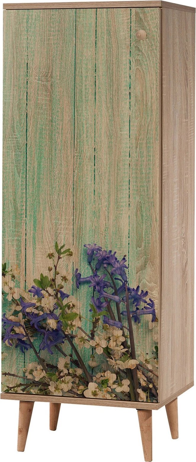 Set mobiljesh për korridor, Skye Decor, Filinta - 727 - 1048, sonomo dhe blu e errët