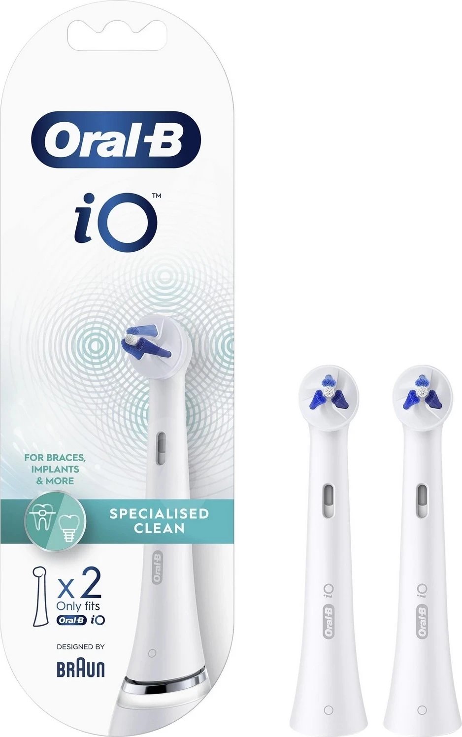 Koka për furça dhëmbësh Oral-B iO EB2, të bardha