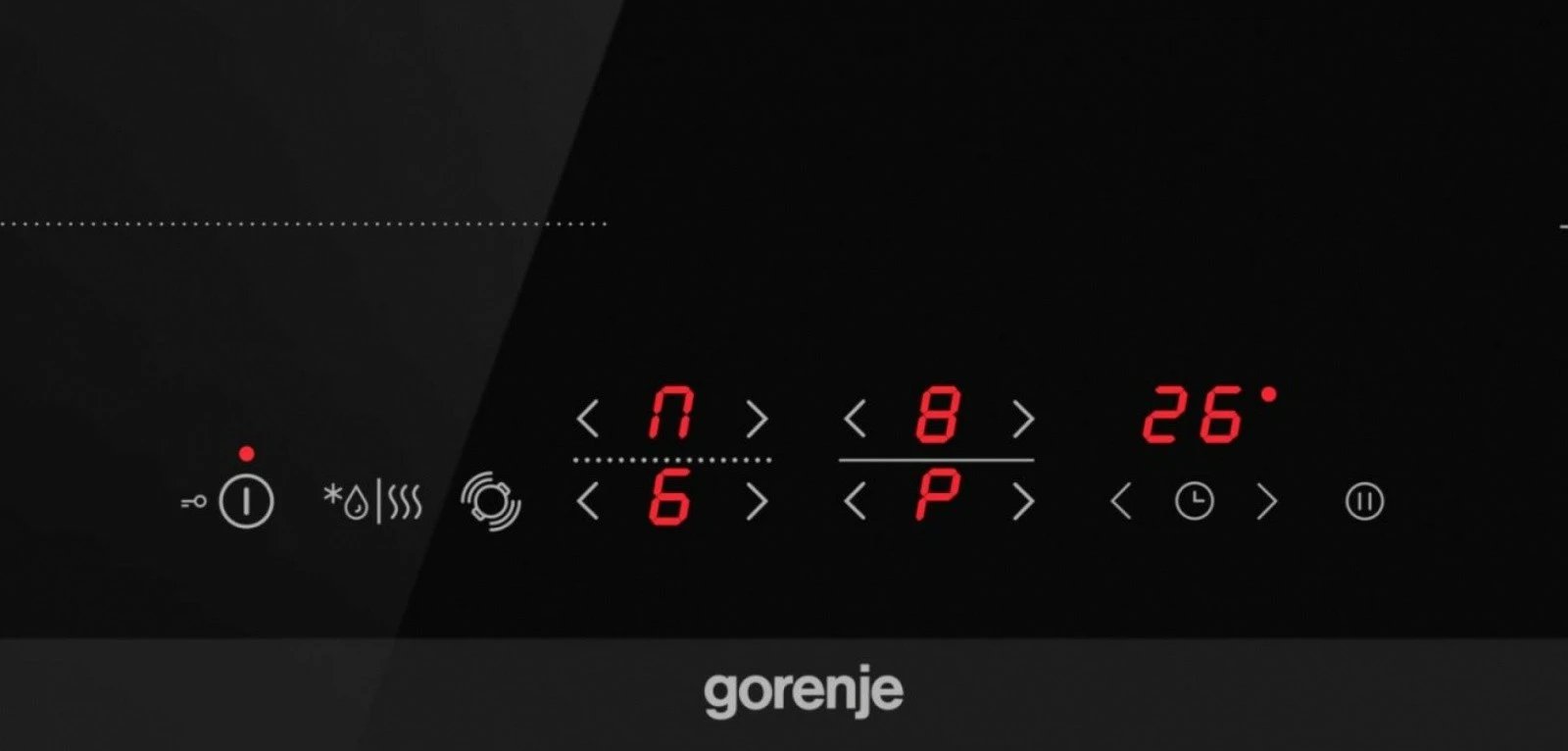 Pllakë qeramike Gorenje ECT643BCSC, 4 zona, kontroll me prekje, e zezë