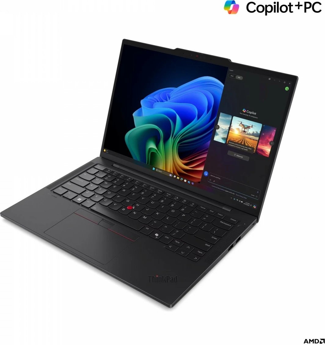 Ultrabook Lenovo ThinkPad T14s Gen 6, AMD Ryzen 7 PRO 360, 32GB RAM, 1TB SSD, 14" WUXGA, E zezë Ultrabook Lenovo ThinkPad T14s Gen 6, AMD Ryzen 7 PRO 360, 32GB RAM, 1TB SSD, 14" WUXGA, E zezë